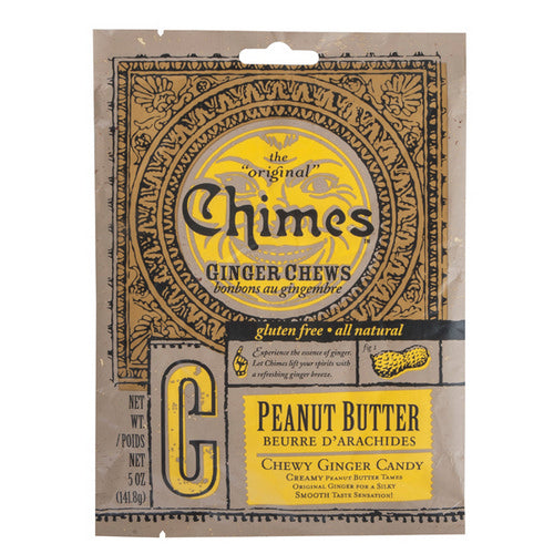 Ginger Chews Peanut Butter 141.8 Grams by Chimes