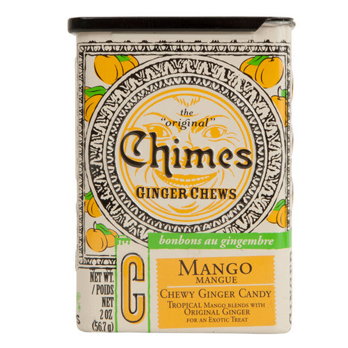 Mango Ginger Chews 56.7 Grams by Chimes