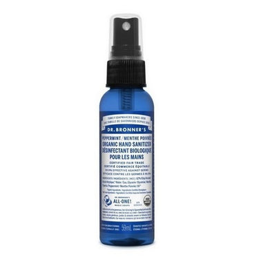 Organic Hand Sanitizer Peppermint 59 mL by Dr.Bronner's