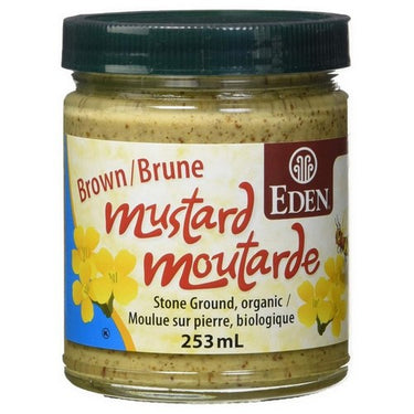 Organic Brown Mustard Jar 253 mL by Eden Foods