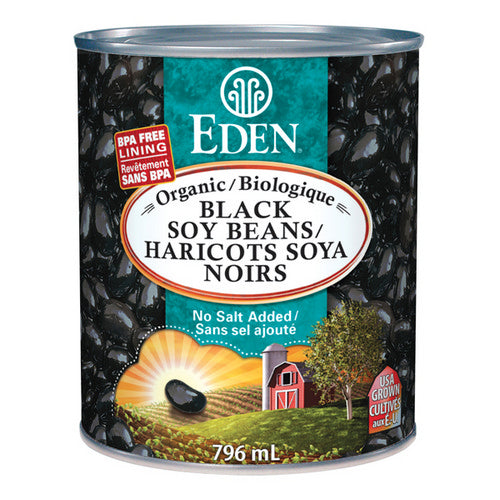 Organic Black Soy Beans 796 mL by Eden