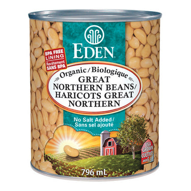 Organic Great Northern Beans 796 mL by Eden