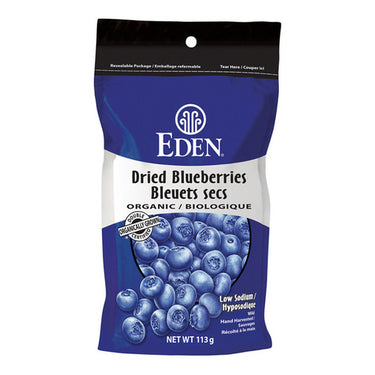 Organic Dried Wild Blueberries 113 Grams by Eden