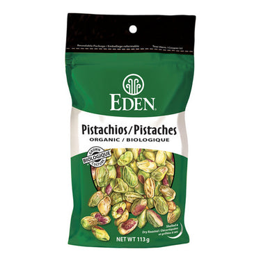 Organic Roasted Pistachios 113 Grams by Eden Foods