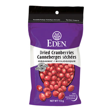 Organic Dried Cranberries 113 Grams by Eden Foods