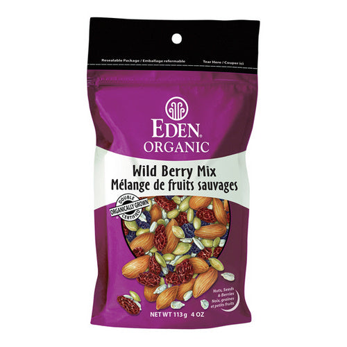Organic Wild Berry Mix 113 Grams by Eden