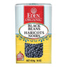 Organic Black Turtle Beans Dry 454 Grams by Eden