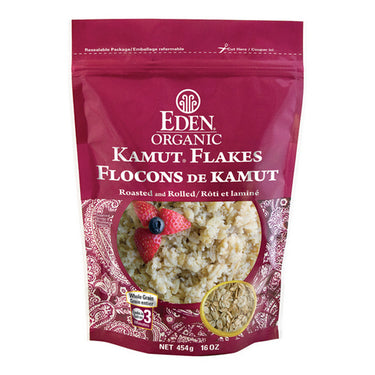 Organic Kamut Flakes 454 Grams by Eden