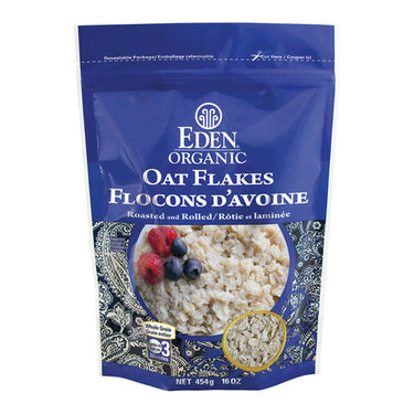 Organic Oat Flakes 454 Grams by Eden Foods