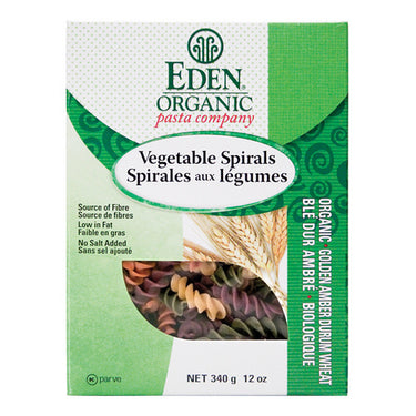 Organic Vegetable Spirals 340 Grams by Eden Foods