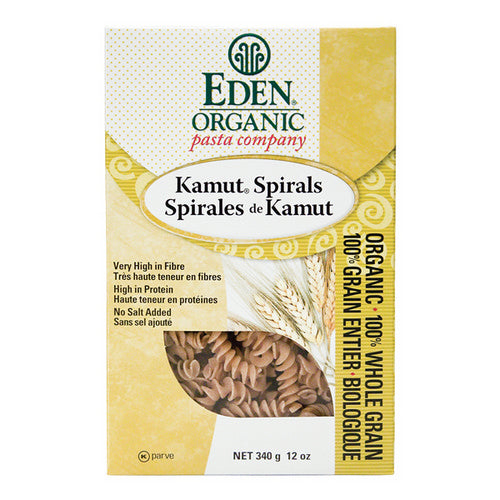 Organic Kamut Spirals 340 Grams by Eden
