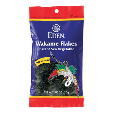 Instant Wakame Flakes Sea Vegetable 30 Grams by Eden Foods