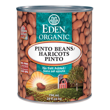 Organic Pinto Beans 796 mL by Eden