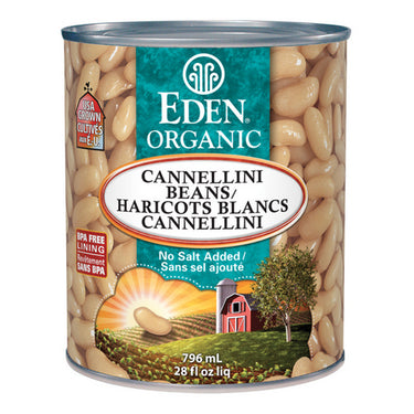 Organic Cannellini White Kidney Beans 796 mL by Eden