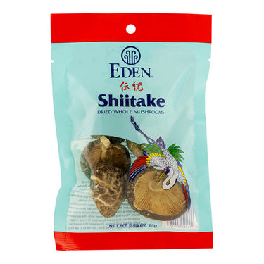 Whole Shiitake Mushrooms 25 Grams by Eden Foods