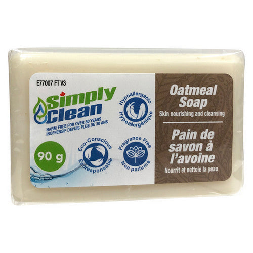 Oatmeal Soap Bar 90 Grams by Simply Clean