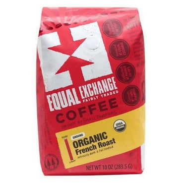 Organic French Roast Ground 284 Grams by Equal Exchange