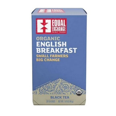 Organic English Breakfast Black Tea 20 Bags by Equal Exchange