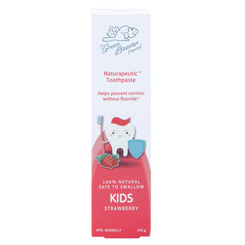 Kids Toothpaste Strawberry 100 Grams by Green Beaver