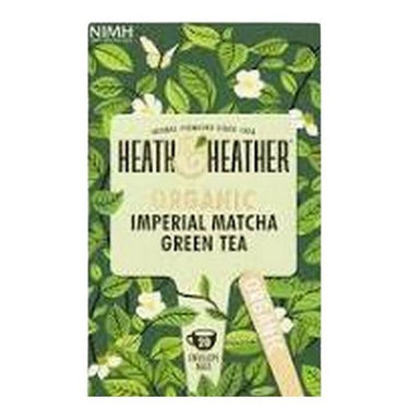 Organic Imperial Matcha Green Tea 20 Bags by Heath & Heather