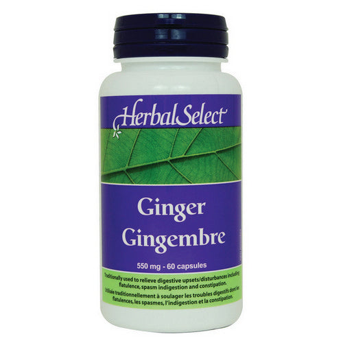 Ginger 60 Capsules by Herbal Select