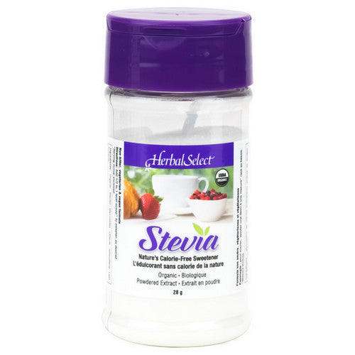 Organic Stevia Extract Powder 28 Grams by Herbal Select