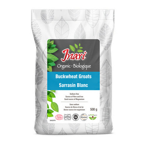 Organic Buckwheat Groats White 500 Grams by Inari