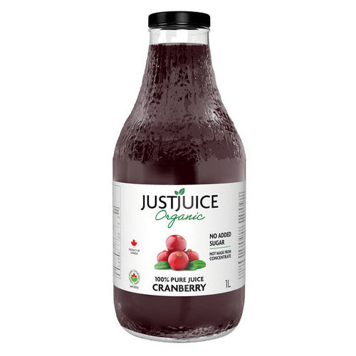 Organic Cranberry Juice 1 Liter by Just Juice