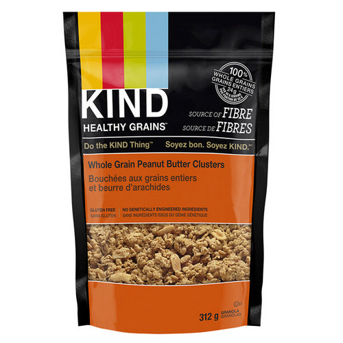 Peanut Butter Whole Grain Clusters 312 Grams by Kind