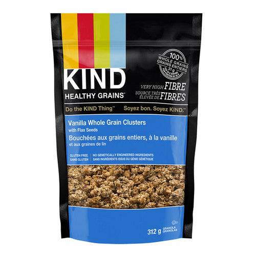 Vanilla Blueberry Clusters with Flax Seeds 312 Grams by Kind