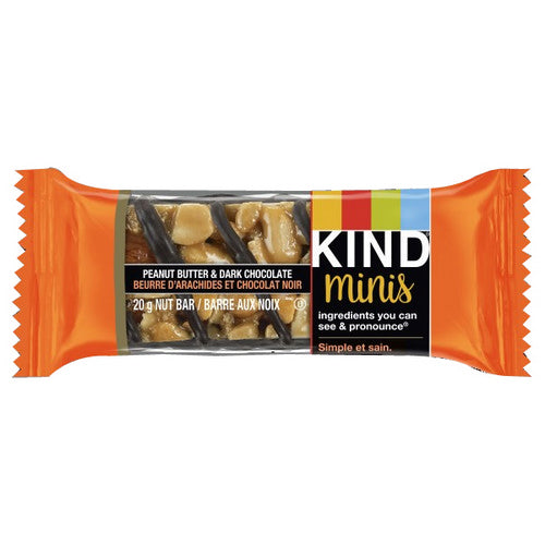 Peanut Butter And Dark Chocolate Granola Bars Minis 200 Grams by Kind