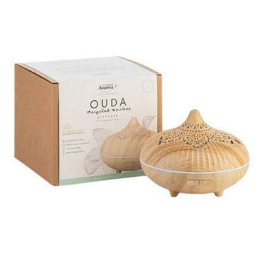 Ouda Recycled Bamboo Ultrasonic Diffuser 1 Count by Le Comptoir Aroma
