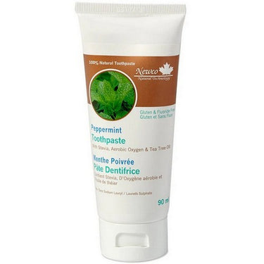 Peppermint Adult Toothpaste 90 mL by Newco Natural Technology