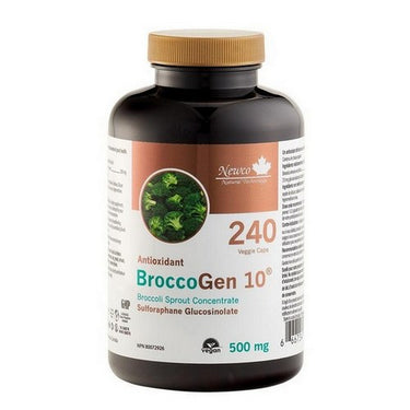 Broccogen 10 Sulforaphane Glucosinolate 240 Caps by Newco Natural Technology