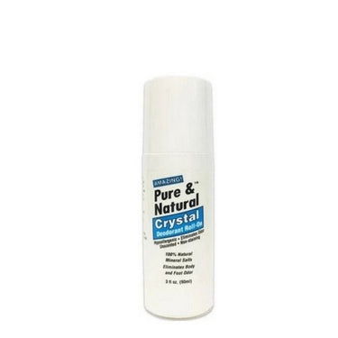 Pure & Natural, Crystal Deodorant Roll-On, 90 mL