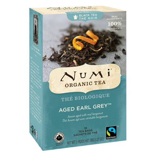 Organic Aged Earl Grey Tea 18 Count by Numi