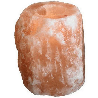 Natural Crystal Himalayan 1 Hole Tealight Candle Holder 1 Count by Sundhed