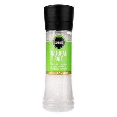 White Himalayan Salt Grinder 390 Grams by Sundhed