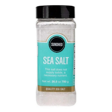 Coarse Pure Natural Sea Salt 750 Grams by Sundhed