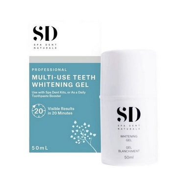 Professional Multi Use Teeth Whitening Gel 50 mL by Spa Dent Naturals