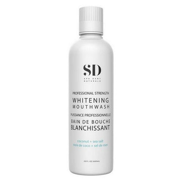 Whitening Mouthwash Coconut & Sea Salt 600 mL by Spa Dent Naturals