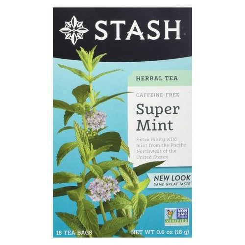 Super Mint Tea 18 Bags by Stash