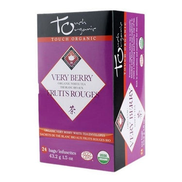 Organic Very Berry Fruits Rouge White Tea 24 Bags by Touch Organic