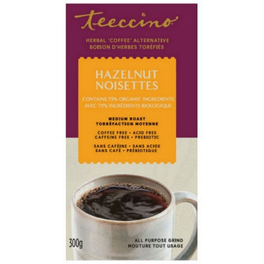 Hazelnut Chicory Herbal Coffee 300 Grams by Teeccino