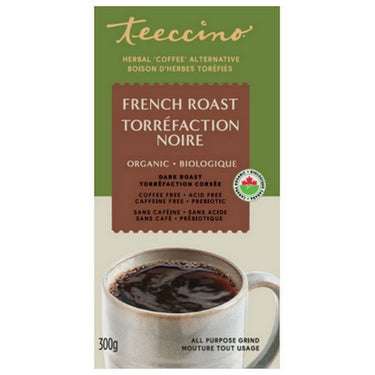 French Roast Chicory Herbal Coffee 300 Grams by Teeccino