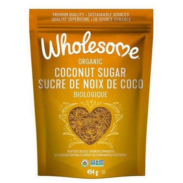 Organic Coconut Palm Sugar 454 Grams by Wholesome
