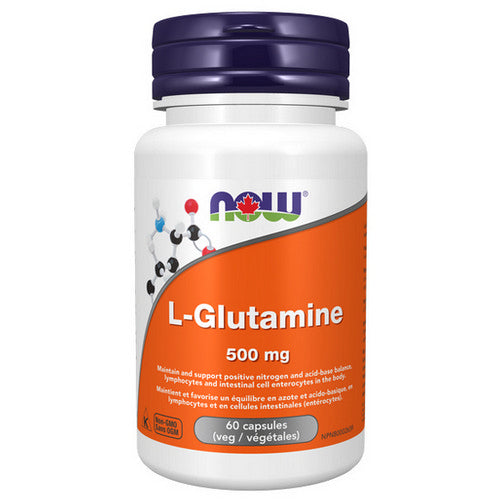 L-Glutamine 60 Veg Capsules by Now