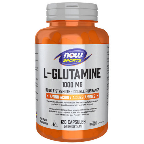 L-Glutamine 120 Veg Capsules by Now