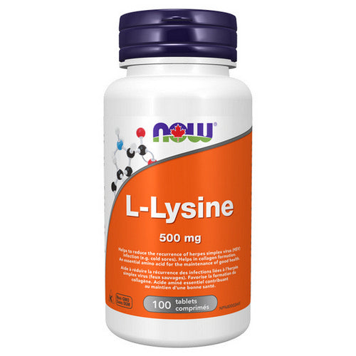 L-Lysine 100 Tablets by Now