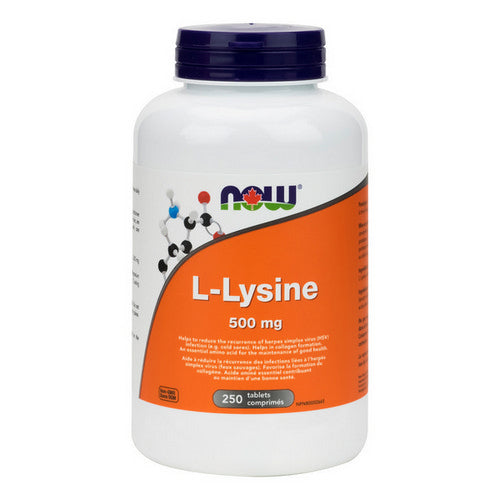 L-Lysine 250 Tablets by Now